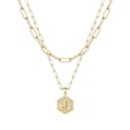 thumbnail image 1 of Zmoon Az 26 Letter Necklace Single Layer 2 Necklace Set, 1 of 4