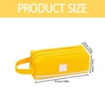 thumbnail image 3 of Soft Pencil Case,Colored Pencil Pouch Cute Pencil Box Zipper Pouch Pencil Bag,Pencil Holders Aesthetic Supplies Classroom Must Haves Hard Shell Pencil Case Pen, Pencil & Marker Cases Khaki, 3 of 9