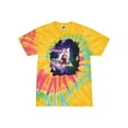 thumbnail image 1 of Wild Bobby, Galactic Pizza Space Cat Laser Eyes, Animal Lover, Tie-Dye Tees, Aurora, Small, 1 of 3