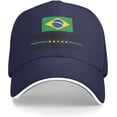thumbnail image 1 of Make Brazil Great Again Hat Flavio Bolsonaro 2026 Baseball Cap Dad Trucker Hat, 1 of 8