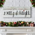 thumbnail image 5 of Merry & Bright Premium Gallery Wrapped Canvas - Ready to Hang, 5 of 9