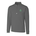 thumbnail image 2 of Men's Cutter & Buck Steel Marshall Thundering Herd Traverse Stretch Quarter Zip-Pullover Top, 2 of 3