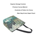 thumbnail image 3 of Large Canvas Bag 13.5x5.1x15 Inch Canvas Bag Shopping Canvas Bag Suitable For Outing Shopping Travel Out Of Large Capacity Storage Mountain Deer, 3 of 9