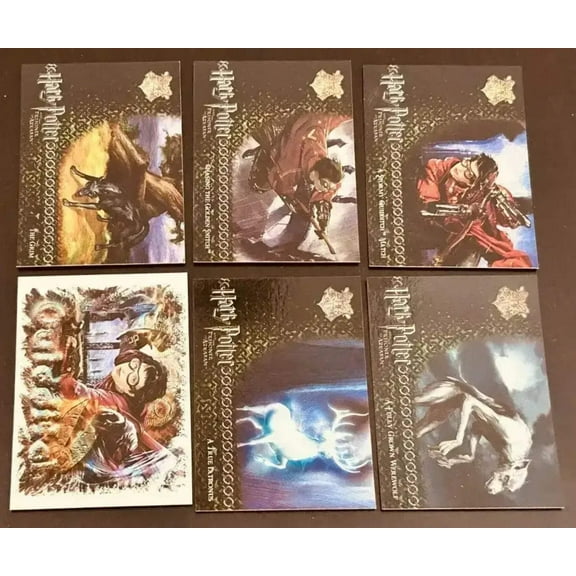 Harry Potter Prisoner of Azkaban Update 2004 Artbox retail foil card near set