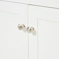 thumbnail image 2 of Ariel Hamlet 37 In. Right Offset Oval Sink Vanity With 0.75 In. Carrara White Countertop In White, 2 of 11