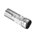 thumbnail image 6 of Uxcell 3 Inch Tall E14 Iron Candle Shape Socket Covers for Chandelier Silver 10 Count, 6 of 7