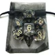 thumbnail image 4 of Dados semitransparentes poliédricos, juego completo de 7 dados de 4, 6, 8, 10, 12, 20 para juego de dragón y mazmorra, dado de magia la reunión, 4 of 4
