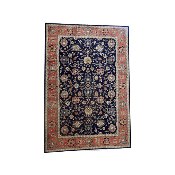 Wahi Rugs Hand Knotted Turk Kashan Antique Wash 12'0" x 18'0" - w1135