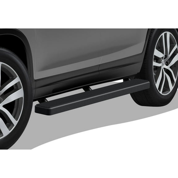 2016-2019 Honda Pilot Black Finish 5 Inch Door to Door Side Bar Side Step Running Board