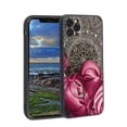 thumbnail image 1 of Compatible with iPhone 11 Pro Phone Case, Mandala-4 Case Men Women, Flexible Silicone Shockproof Case for iPhone 11 Pro, 1 of 1
