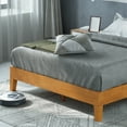 thumbnail image 3 of Zinus Alexia 12" Deluxe Wood Platform Bed Frame, Rustic Pine, Queen, 3 of 10