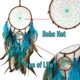 thumbnail image 4 of Atrapasueños Árbol De La Vida Azul Con Plumas, Luces De Hadas Led Móviles Indios Hechos A Mano Red Circular Tradicional,11 Feliz Sencillez, 4 of 4