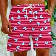 thumbnail image 1 of Puntoco Pantalones Cortos De Cintura Elástica Con Bolsillo Con Cordón Y Cómodos Informales De Color Sólido De Verano Para Hombre Verde Militar M, 1 of 9