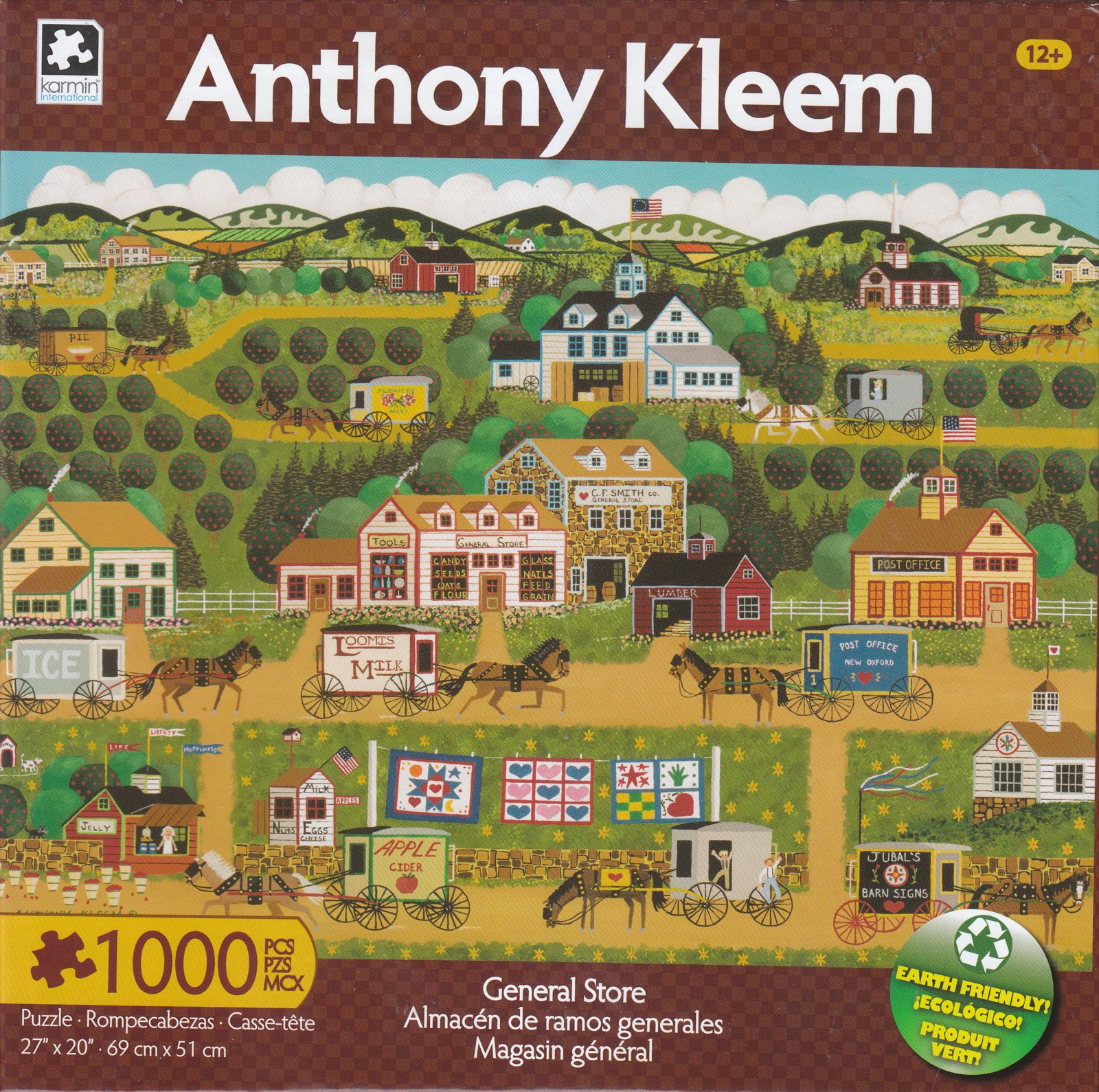 General Store By Anthony Kleem 1000 Piece Puzzle