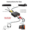 thumbnail image 5 of 192KHz Digital to Analog Audio Converter, Toslink Optical to 3.5mm Adapter for PS 4 HD DVD Home Theater System, 5 of 5