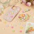 thumbnail image 4 of 200 Pcs Star Heart Cabochons 2 Styles Colorful Plastic Love Beads Flatbacks Scrapbooking Embellishments Nail Charms for Card Making Cell Phone Decoration Mixed Color, 4 of 7