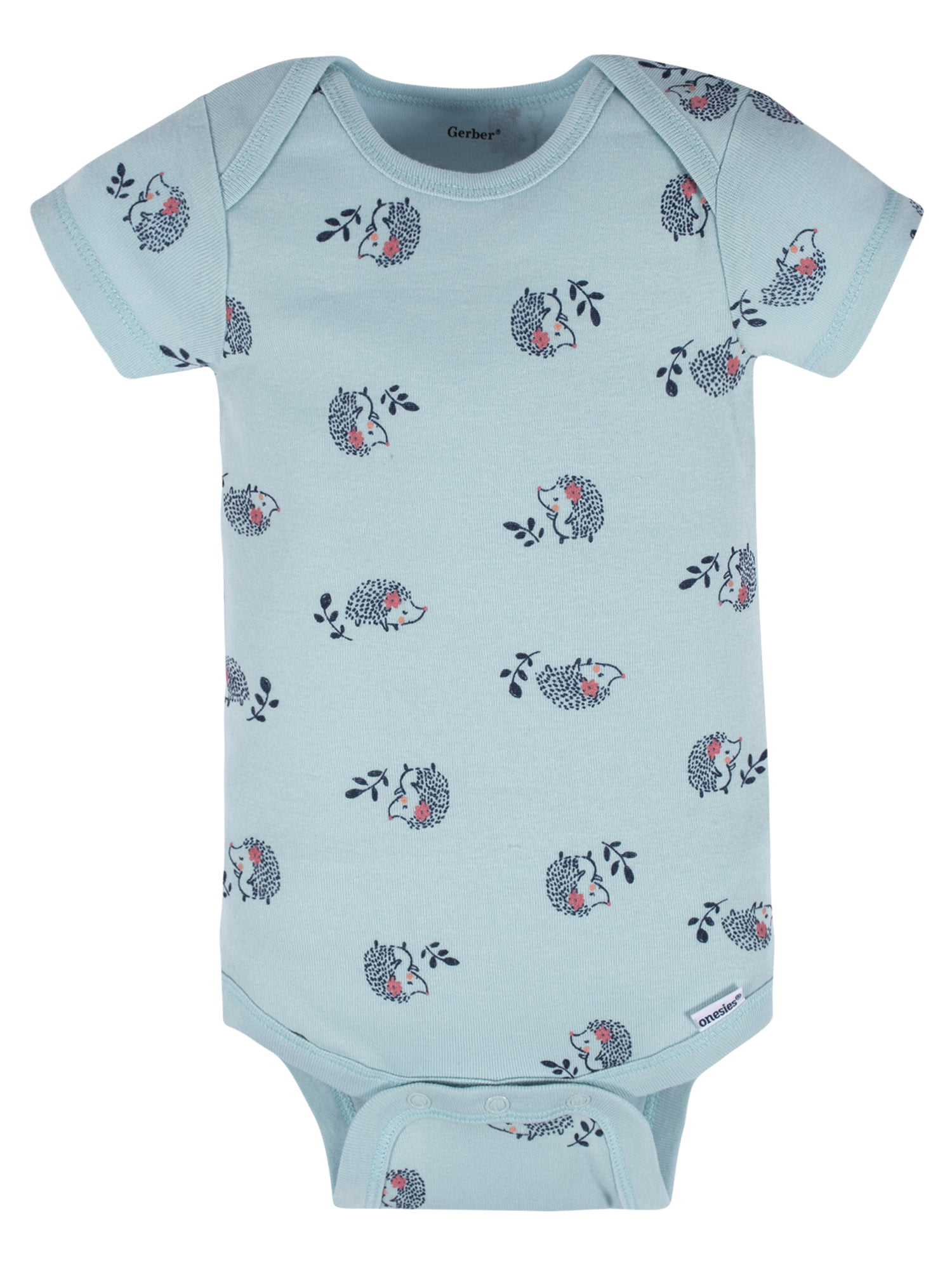 Gerber Baby Girl Bodysuit, 3-Pack, Sizes Preemie -12 Months