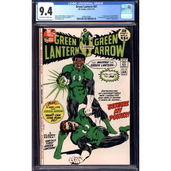 Collectible Green Lantern #87 - CGC 9.4 Comic Book