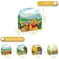 thumbnail image 4 of 12 Pcs Party Favor Candy Boxes for Winnie the Pooh Theme Birthday Party Supplies Decor,Girls Kids Birthday Game Party Kraft Paper Gift Bag Decorations, 4 of 6