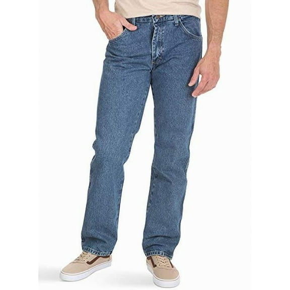 Mens 32X29 Classic Straight Leg Five-Pocket Jeans 32