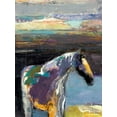 thumbnail image 2 of Samyn, Dominique 15x18 Black Ornate Wood Framed with Double Matting Museum Art Print Titled - Buddy, 2 of 4