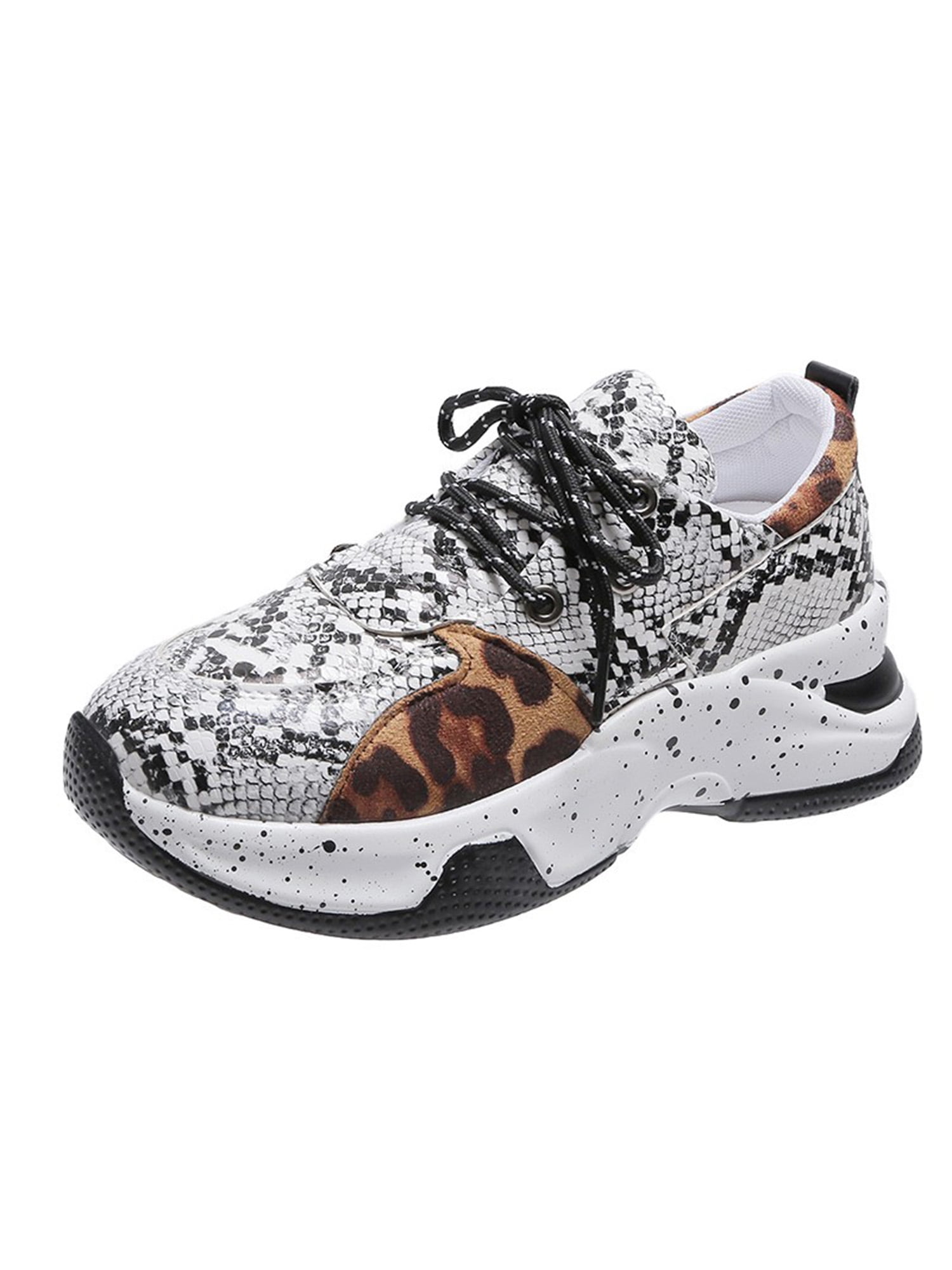 Shoes Sneakers Lace-Up Sneakers Puma Lace-Up Sneaker black animal pattern casual look 
