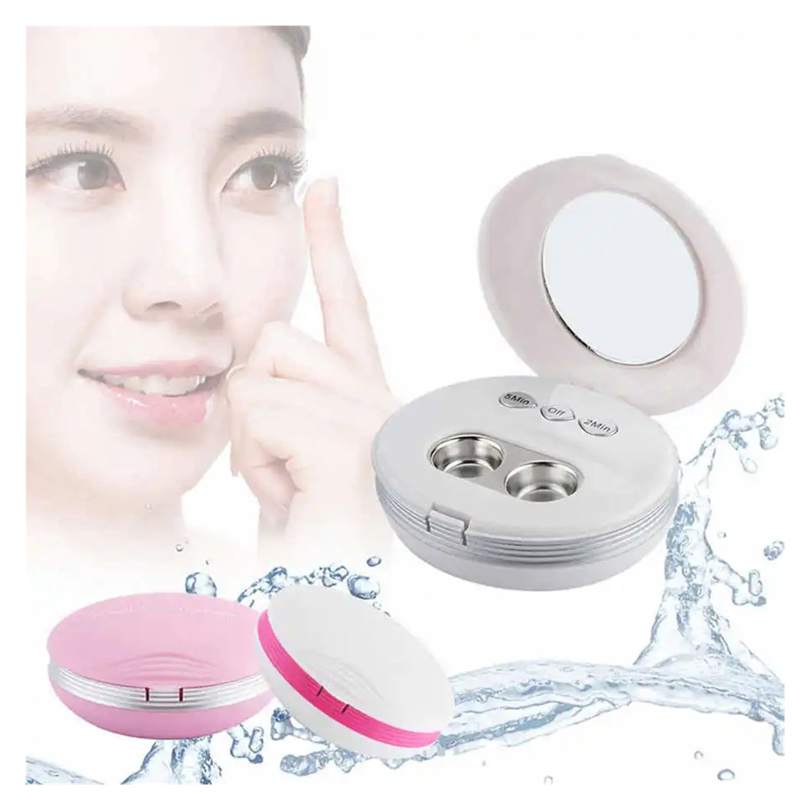 Contact Lens Ultrasonic Cleaner UltraSonic Auto Eye Protein Cleaning Case USB Connector