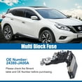 thumbnail image 2 of Fusible de bloque múltiple 24380-JA00A para Nissan Maxima Murano 2009 2010 2011 2012 2013 2014 5 fusibles de circuito automotriz 24380JA00A, 2 of 7