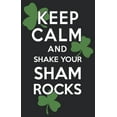 thumbnail image 2 of Junior's Lost Gods St. Patrick's Day Keep Calm and Shake your Shamrocks  Graphic Tee Black Small, 2 of 3
