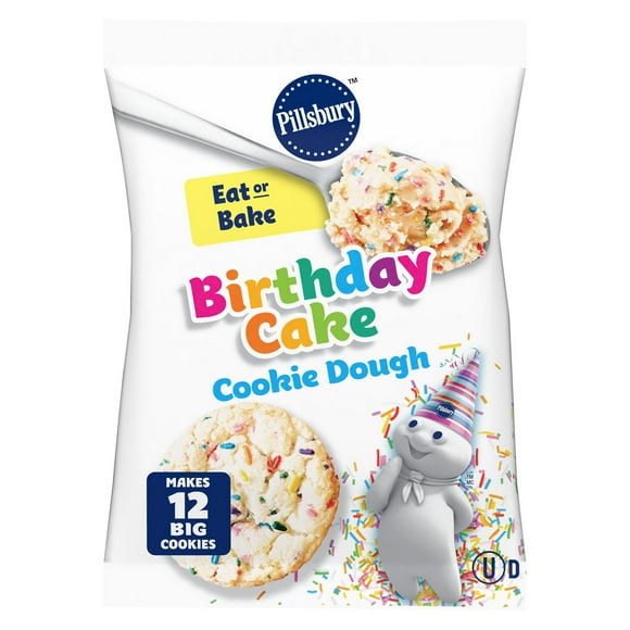 Pillsbury Limited Edition Birthday Cake, 12 Big Cookies, 454 g
