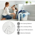 thumbnail image 4 of LHSHID Retirement Throw Blanket Soft Fuzzy Warm Flannel Blankets for Women Men Light Blue Modern Throws Farewell Gift for Coworker 50x60in, 4 of 6