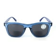 thumbnail image 3 of Men Square Bifocal Reading Sunglasses - UV Protection Comfortable Fashion Reader CR07 +2.50, 3 of 4