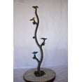 thumbnail image 2 of Nifao Four Butterflies on A Tree Branch Bronze Statue – Outdoor Garden Decor Sculpture, 7"L x 9"W x 50"H, 2 of 10