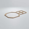 thumbnail image 4 of Ekena Millwork 19 1/8"W x 11 3/8"H x 1/4"T Small Johnston Decorative Fretwork Wood Wall Panels, Red Oak, 4 of 18