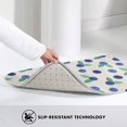 thumbnail image 4 of Blueberry pattern cartoon Door Mat for Indoor, Welcome Door Mats Front Entrance Rug, Non-Slip Bathroom kitchen Rugs for Inside Floor, Small Rug Dog Door Mat 20X31.5 Inch, 4 of 5