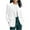White, variant on cocolona Corduroy Blazers for Women Long Sleeve Casual Business Office Work Jacket Fall Button Suit Coat