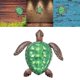 thumbnail image 1 of Decoración de pared de tortuga , arte de pared de metal, del , amante de la naturaleza, decoración de tortuga para colgar , Verde Vert Macarena Colgante de pared de tortuga de hierro, 1 of 7