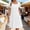 🔥 White, variant on Sentmoon Modest Dresses for Women Long Dresses 2026 Solid Color Short Sleeve Regular Fit Summer Maxi Dress with Pockets for Date Night S-XXL