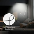Homchum Adjustable LED Floor Lamp Tall Standing Bright Dimmable Modern