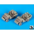 thumbnail image 3 of Black Dog 1:72 US Jeep Accessories Set - Resin #T72082, 3 of 5
