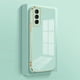 thumbnail image 2 of Luxury Plating Square Phone Case For Samsung Galaxy S23 S22 S21 S20 FE Plus Ultra A14 A24 A34 A54 A04S Silicone Protector Cover, 2 of 5