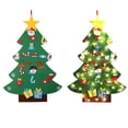 thumbnail image 4 of Árbol de Navidad B bangcool de Fieltro Hecho a Mano con 26 Adornos 70 x 83 cm, 4 of 9