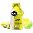 thumbnail image 1 of GU Energy Original Sports Nutrition Energy Gel, Vegan, Gluten-Free, Kosher, and Dairy-Free On-the-Go Energy for Any Workout, 24-Count, Lemon Sublime, 1 of 5