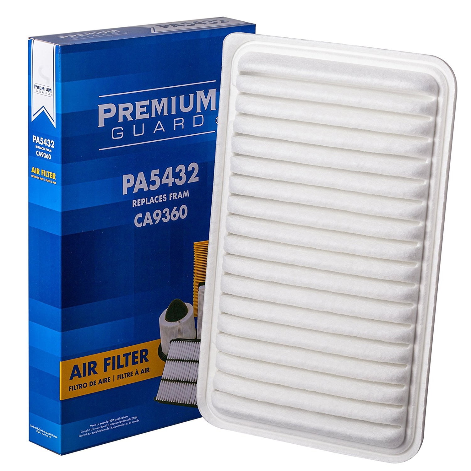 Aftermarket Engine Air Filter Sienna same as 17801-0H010 Highlander Solara see list Fits Camry