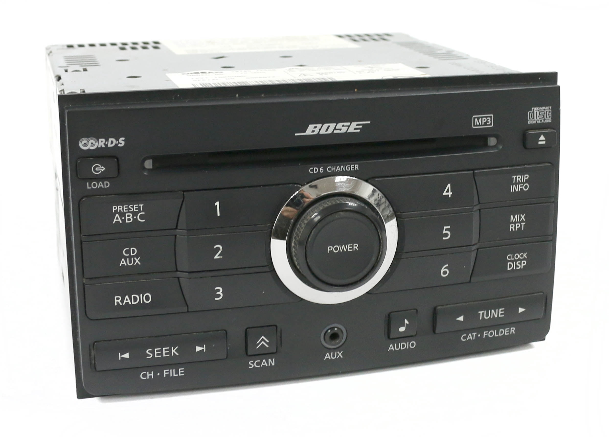 Restored 2008 Nissan Maxima Receiver AM FM 6 Disc CD Player w Aux 28185ZE50B (Refurbished)