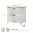 thumbnail image 6 of UrbanPro 2 Drawer Lateral File Cabinet in Linen White Oak - Engineered Wood, 6 of 7