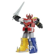 Power Rangers Mighty Morphin Dino Megazord Retro Style Zord Action Figure 7-Inch-Scale Toy for Boys and Girls