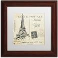 thumbnail image 1 of Trademark Fine Art "Postcard Sketches III" Canvas Art by Anne Tavoletti, White Matte, Wood Frame, 1 of 4