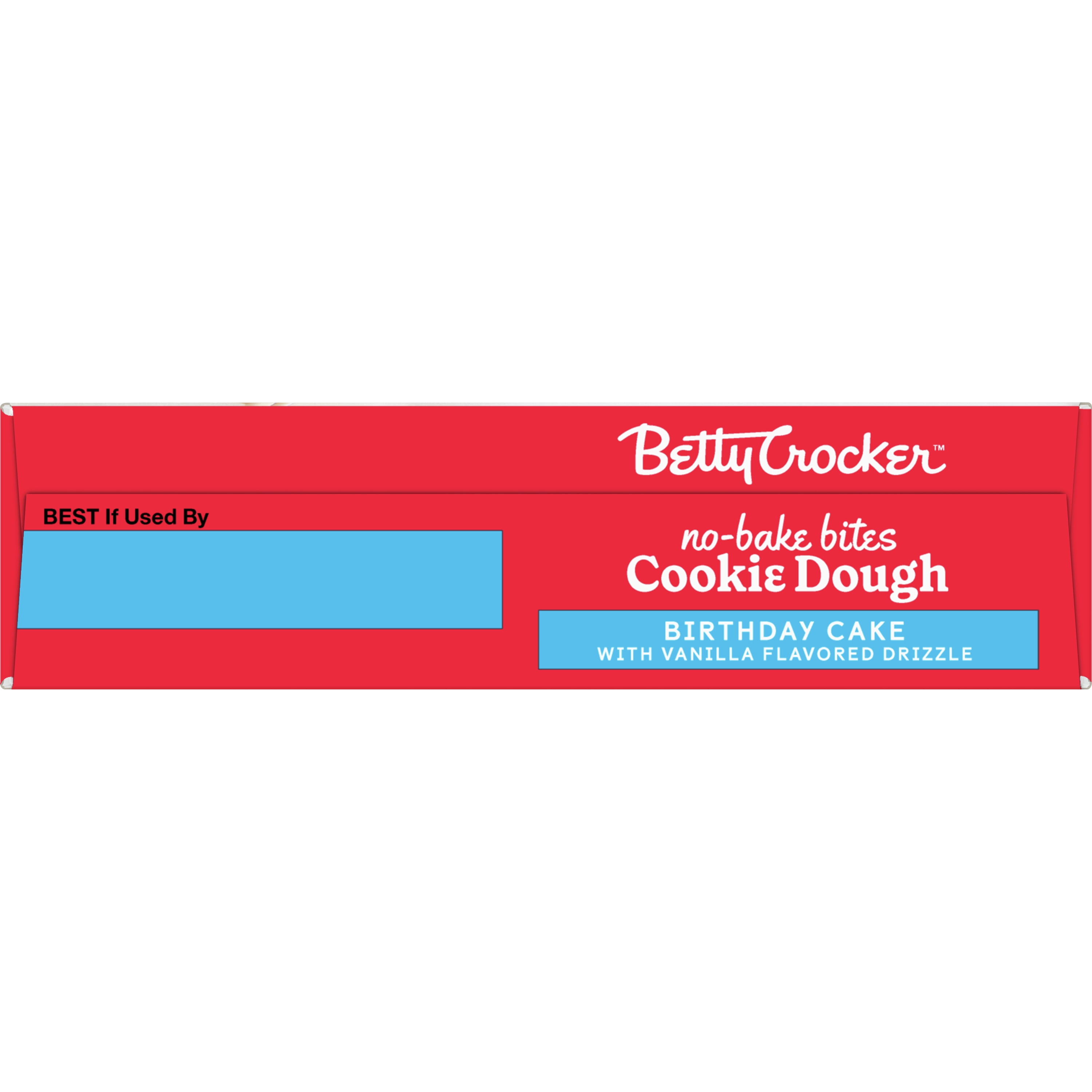 Betty Crocker No-Bake Bites Birthday Cake Cookie Dough, 12.2 oz.
