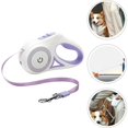 thumbnail image 4 of Automatic Retractable Dog Leash Retractable Leash Extendable Leash for Dog Cat Rabbit Pet Purple, 4 of 4